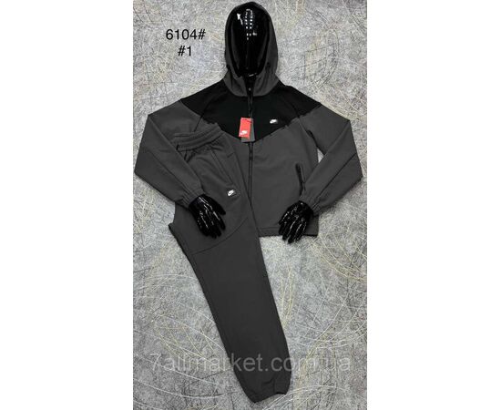 Фотография Спортивный костюм мужской на манжете/байка размеры M-3XL(3цв)"PROSTOMEN" недорого от прямого поставщика, изображение 3