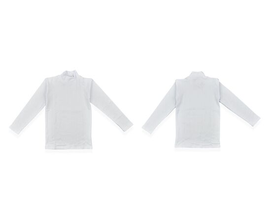 Гольф детский унисекс 0013 white р.S-L "Textile" недорого оптом от прямого поставщика, изображение 3 Фотография Гольф детский унисекс 0013 white р.S-L "Textile" недорого оптом от прямого поставщика, изображение 3
