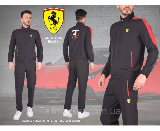 Фотография Спортивный мужской костюм на молнии  размеры S-2XL (4цв) "REMAIN" купить недорого от прямого поставщика, изображение 4