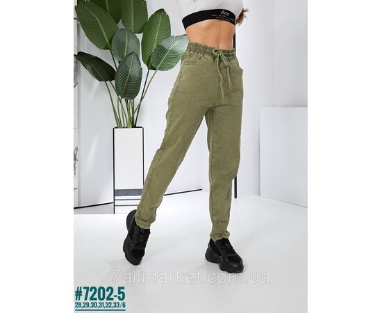 Фотография Джеггинсы с поясом на резинке размерный ряд 28-33 "PARTNERS" недорого от прямого поставщика, изображение 2