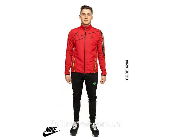 Фотография Спортивный мужской костюм на молнии NIKE размеры S-2XL (3цв) "REMAIN" купить недорого от прямого поставщика, изображение 3