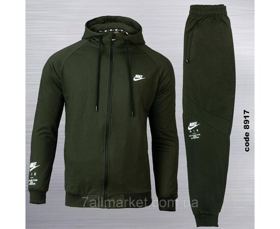 Фотография Спортивный мужской костюм на молнии NIKE размеры S-2XL (5цв) "REMAIN" недорого от прямого поставщика, изображение 4