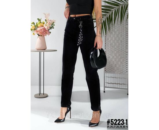 Фотография ДЖЕГИНСЫ СТРЕЙЧЕВЫЕ MOM размерный ряд 25,26,27,28,29,30 "PARTNERS" недорого от прямого поставщика, изображение 2