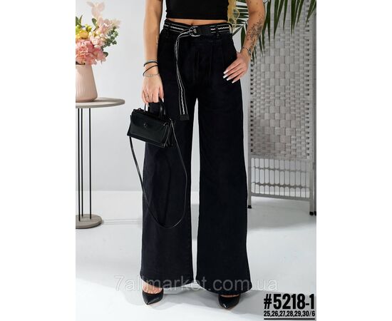 Фотография ДЖЕГИНСЫ СТРЕЙЧЕВЫЕ ПОЯСОМ В КОМПЛЕКТЕ размерный ряд 25,26,27,28,29,30 "PARTNERS", изображение 2