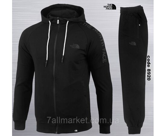 Фотография Спортивный мужской костюм на молнии THE NORTH FACE размеры S-2XL (3цв) "REMAIN" недорого от прямого поставщика, изображение 2