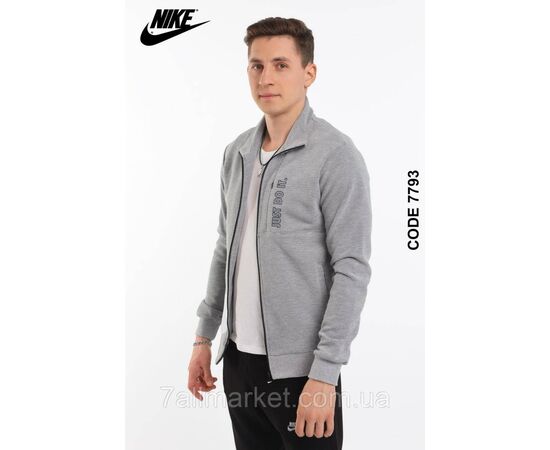 Фотография Спортивный мужской костюм на молнии NIKE батал размеры 2XL-6XL  "REMAIN" недорого от прямого поставщика, изображение 3
