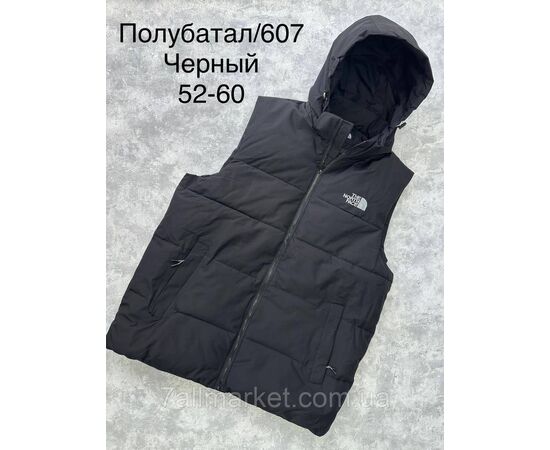 Жилетка чоловіча демісезонна, молодіжна напівбатал розміри 52-60 (3цв) "SPORT" недорого від прямого постачальника, зображення 2