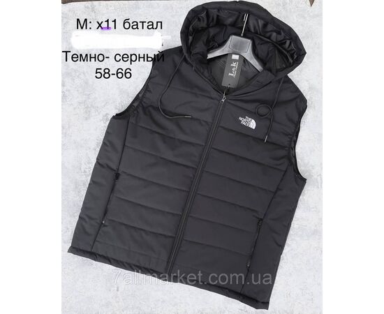 Жилетка чоловіча батал розміри 58-66 (3кв)"L&K" купити недорого від прямого постачальника, зображення 2 Жилетка чоловіча батал розміри 58-66 (3кв)"L&K" купити недорого від прямого постачальника, зображення 2