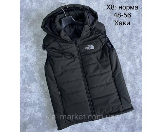 Жилетка чоловіча демісезонна стьобана, розміри 48-56 (4цв) "L&K" купити недорого від прямого постачальника, зображення 3