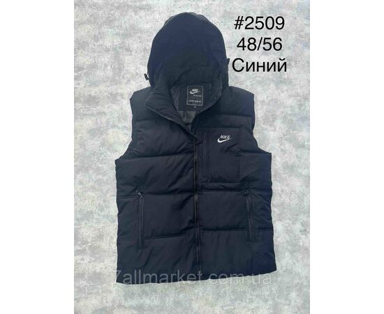 Жилетка чоловіча демісезонна, молодіжна розміри 48-56(22хв) "SPORT" недорого від прямого постачальника, зображення 2