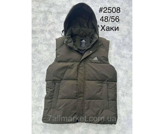 Жилетка чоловіча демісезонна, молодіжна розміри 48-56 (4 кв) "SPORT" недорого від прямого постачальника, зображення 3