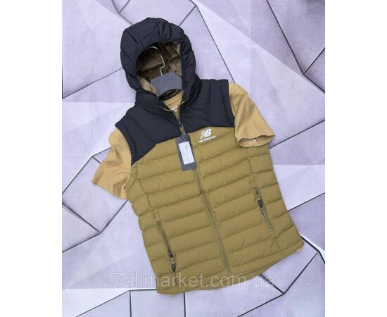 Жилетка чоловіча плащівка, стьобана р-ри L-4XL (3кв) "MACCALI" недорого від прямого постачальника, зображення 3