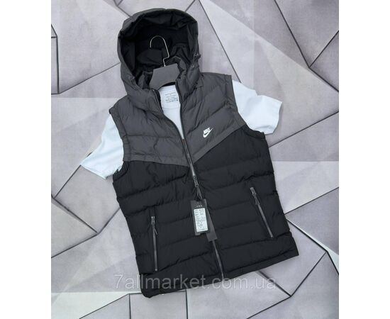 Жилетка чоловіча плащівка, стьобана/двохстроня р-ри L-4XL(4цв) "MACCALI" недорого від прямого постачальника, зображення 3 Жилетка чоловіча плащівка, стьобана/двохстроня р-ри L-4XL(4цв) "MACCALI" недорого від прямого постачальника, зображення 3