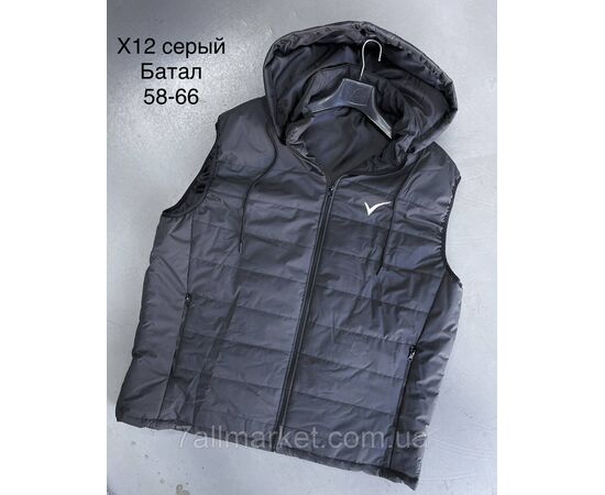 Фотография Жилетка мужская батал размеры 58-66 (3цв)"L&K" купить недорого от прямого поставщика, изображение 3