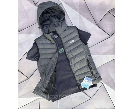 Фотография Жилетка мужская плащёвка, стёганная р-ры L-4XL(5цв) "MACCALI" недорого от прямого поставщика, изображение 2