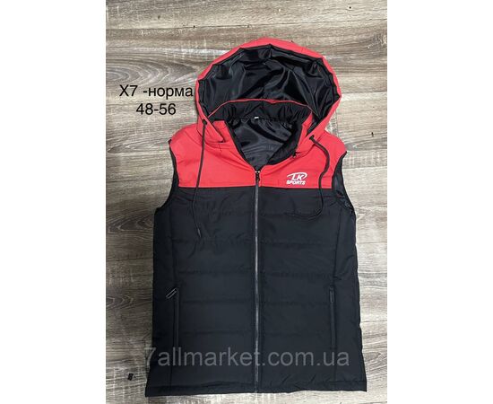 Жилетка мужская демисезонная стёганая, размеры 48-56 (4цв) "L&K" купить недорого от прямого поставщика, изображение 2 Фотография Жилетка мужская демисезонная стёганая, размеры 48-56 (4цв) "L&K" купить недорого от прямого поставщика, изображение 2