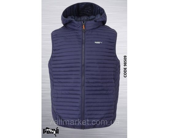 Жилетка мужская демисезонная стеганная PUMA р-ры  46-54 (4цв) "REMAIN" недорого от прямого поставщика, изображение 2 Фотография Жилетка мужская демисезонная стеганная PUMA р-ры  46-54 (4цв) "REMAIN" недорого от прямого поставщика, изображение 2