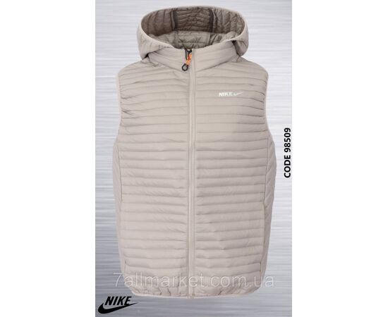 Жилетка мужская демисезонная стеганная NIKE р-ры  46-54 (4цв) "REMAIN" недорого от прямого поставщика, изображение 4 Фотография Жилетка мужская демисезонная стеганная NIKE р-ры  46-54 (4цв) "REMAIN" недорого от прямого поставщика, изображение 4