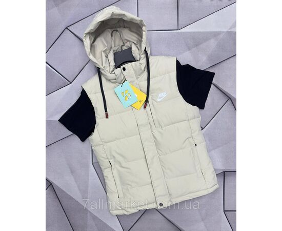 Жилетка мужская плащёвка, стёганная р-ры L-4XL(4цв) "MACCALI" недорого от прямого поставщика, изображение 2 Фотография Жилетка мужская плащёвка, стёганная р-ры L-4XL(4цв) "MACCALI" недорого от прямого поставщика, изображение 2