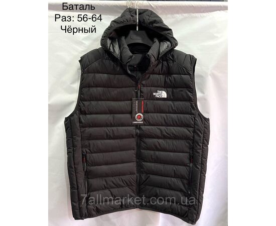 Жилетка мужская демисезонная, молодёжная/батал размеры 56-64 (3цв) "SPORT" недорого от прямого поставщика, изображение 3 Фотография Жилетка мужская демисезонная, молодёжная/батал размеры 56-64 (3цв) "SPORT" недорого от прямого поставщика, изображение 3