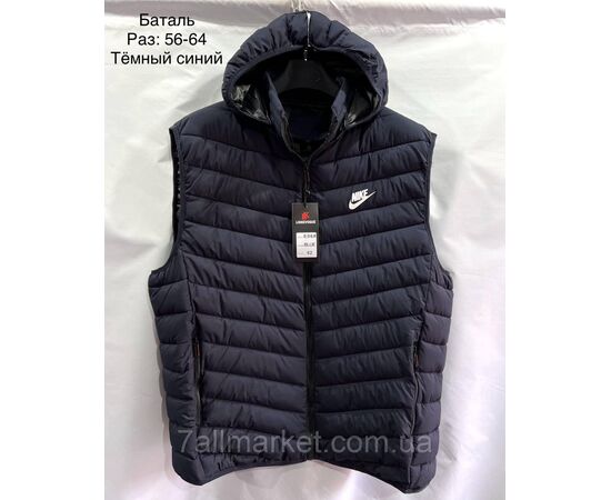 Жилетка мужская демисезонная, молодёжная/батал размеры 56-64 (3цв) "SPORT" недорого от прямого поставщика, изображение 2 Фотография Жилетка мужская демисезонная, молодёжная/батал размеры 56-64 (3цв) "SPORT" недорого от прямого поставщика, изображение 2