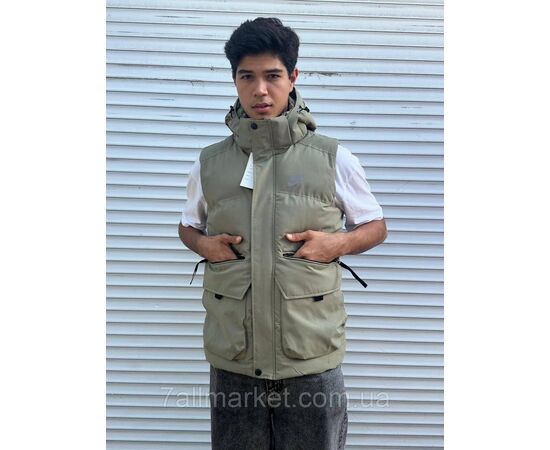 Жилетка мужская плащёвка, р-ры L-4XL(4цв) "MACCALI" недорого от прямого поставщика, изображение 4 Фотография Жилетка мужская плащёвка, р-ры L-4XL(4цв) "MACCALI" недорого от прямого поставщика, изображение 4