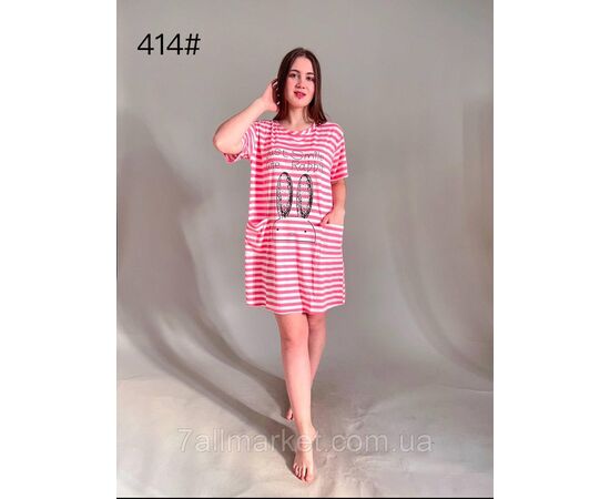 Туніка жіноча молодіжна батал р-ри-56-58 (мікс) "FLOWER" купити недорого від прямого постачальника, зображення 2