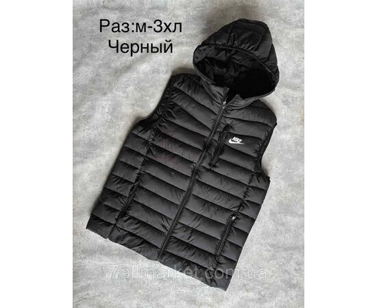 Жилетка чоловіча демісезонна, молодіжна розміри 48-56 (3кв) "SPORT" недорого від прямого постачальника, зображення 2