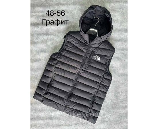 Жилетка чоловіча демісезонна, молодіжна розміри M-3XL (3кв) "SPORT" недорого від прямого постачальника, зображення 3