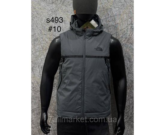 Жилетка чоловіча плащівка/водовідштовхувальна р-ри L-4XL (6кв) "PROSTOMEN" недорого від прямого постачальника, зображення 2