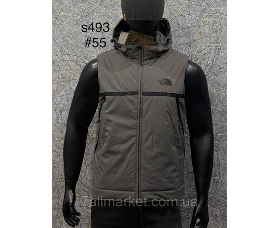 Жилетка чоловіча плащівка/водовідштовхувальна р-ри L-4XL (6кв) "PROSTOMEN" недорого від прямого постачальника, зображення 3