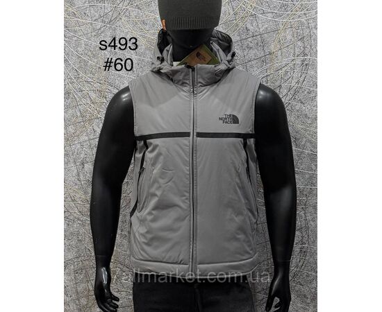 Жилетка чоловіча плащівка/водовідштовхувальна р-ри L-4XL (6кв) "PROSTOMEN" недорого від прямого постачальника, зображення 4