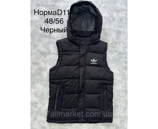 Жилетка чоловіча демісезонна, молодіжна розміри 48-56 (3кв) "SPORT" недорого від прямого постачальника, зображення 2