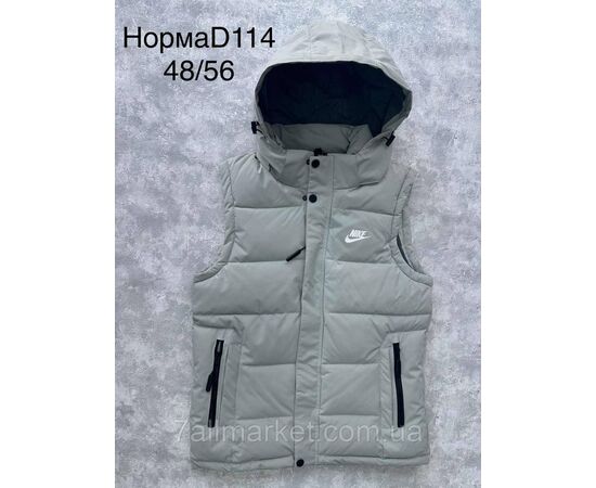 Жилетка чоловіча демісезонна, молодіжна розміри 48-56 (6 кв) "SPORT" недорого від прямого постачальника, зображення 6