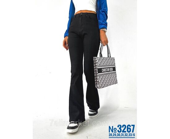 Фотография Жіночий чорний кльош розмірний ряд 28,29,30,31,32,33 "PARTNERS" недорого от прямого поставщика, изображение 5