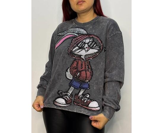 Свитер женский 2787 grey р.44-48 "Kosta" недорого оптом от прямого поставщика Фотография Свитер женский 2787 grey р.44-48 "Kosta" недорого оптом от прямого поставщика