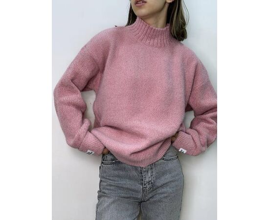 Свитер женский 6017-1 powder р.44-50 "Kosta" недорого оптом от прямого поставщика Фотография Свитер женский 6017-1 powder р.44-50 "Kosta" недорого оптом от прямого поставщика