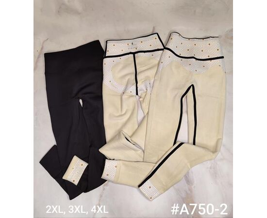 Лосины женские 750-2 black р.2XL-4XL "Kosta" недорого оптом от прямого поставщика Фотография Лосины женские 750-2 black р.2XL-4XL "Kosta" недорого оптом от прямого поставщика