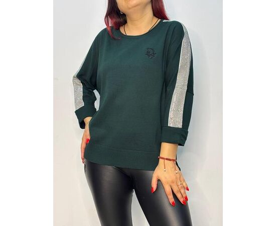 Светр жіночий 814 green р.48-52 "Kosta" недорого оптом від прямого постачальника Светр жіночий 814 green р.48-52 "Kosta" недорого оптом від прямого постачальника