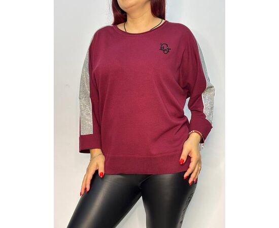 Светр жіночий 814 wine р.48-52 "Kosta" недорого оптом від прямого постачальника Светр жіночий 814 wine р.48-52 "Kosta" недорого оптом від прямого постачальника