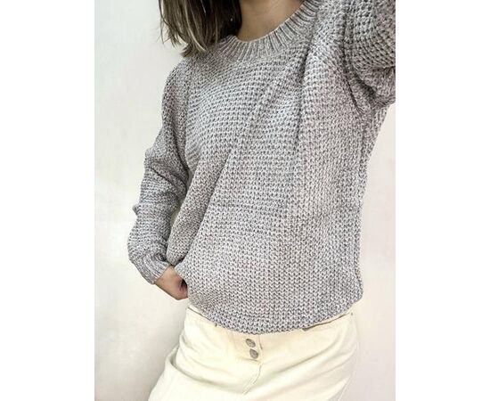Светр жіночий 8188 l.grey р.42-48 "Kosta" недорого оптом від прямого постачальника Светр жіночий 8188 l.grey р.42-48 "Kosta" недорого оптом від прямого постачальника