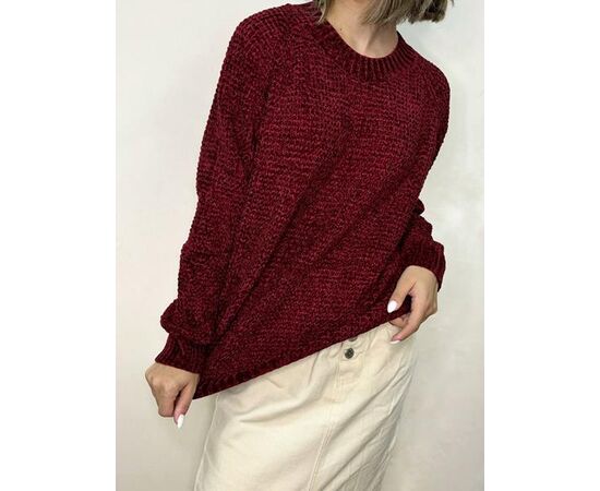 Светр жіночий 8188 wine р.42-48 "Kosta" недорого оптом від прямого постачальника Светр жіночий 8188 wine р.42-48 "Kosta" недорого оптом від прямого постачальника