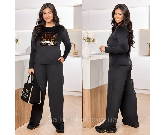 Костюм жіночий спортивний велюровий (46-60) "LADA" недорогий від прямого постачальника, зображення 2