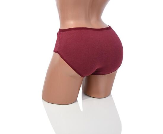 Фотография Трусы женские 001-05-1 wine  08990 р.XL "Obuv OK2" недорого оптом от прямого поставщика, изображение 2