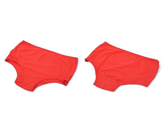 Фотография Трусы женские 001-07-1 red  08990 р.XL "Obuv OK2" недорого оптом от прямого поставщика, изображение 3