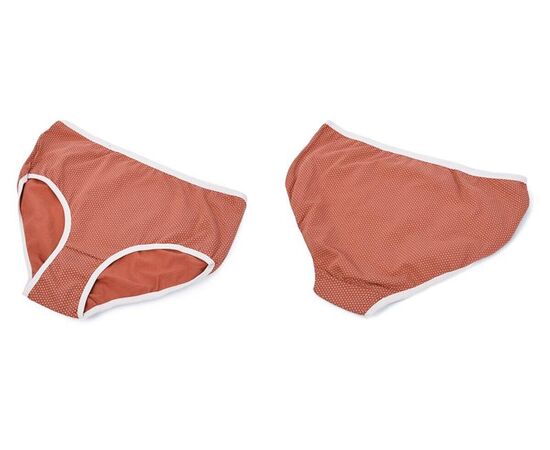 Фотография Трусы женские 002-01-1 brown  08990 р.4XL "Obuv OK2" недорого оптом от прямого поставщика, изображение 3