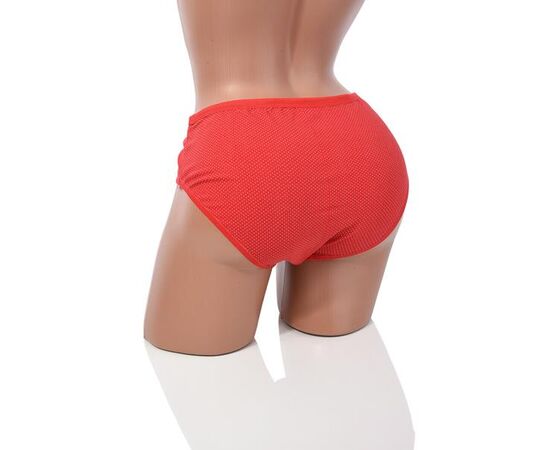 Фотография Трусы женские 002-04-1 red  08990 р.XL "Obuv OK2" недорого оптом от прямого поставщика, изображение 2