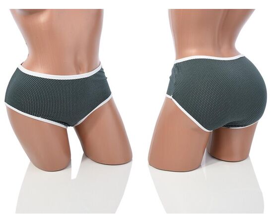 Фотография Трусы женские 002-08-1 green  08990 р.XL "Obuv OK2" недорого оптом от прямого поставщика, изображение 3
