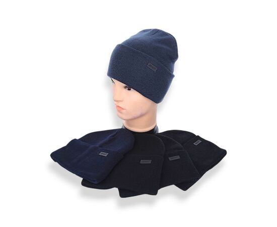 Шапка чоловіча KM007-3 подвійна mix р.56-60 "Angelica" недорого оптом від прямого постачальника Шапка чоловіча KM007-3 подвійна mix р.56-60 "Angelica" недорого оптом від прямого постачальника