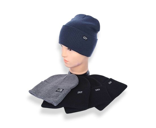 Шапка чоловіча FM013-1 подвійна mix р.56-60 "Angelica" недорого оптом від прямого постачальника Шапка чоловіча FM013-1 подвійна mix р.56-60 "Angelica" недорого оптом від прямого постачальника